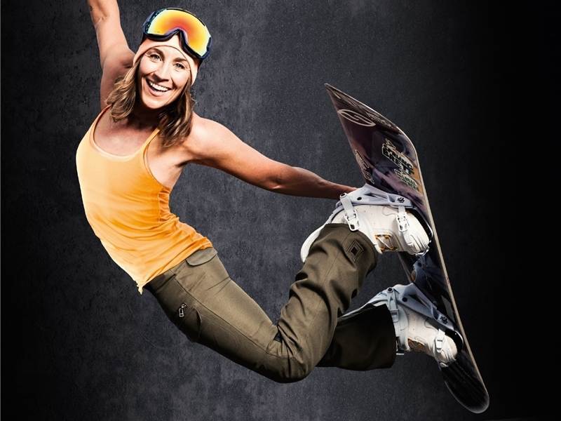 Pforzheimer SnowboardOlympiasiegerin Nicola Thost im Fokus von TVShow