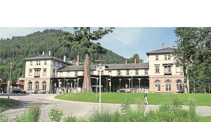 Alter Bahnhof in Bad Wildbad soll Publikumsmagnet werden - Pforzheimer Zeitung