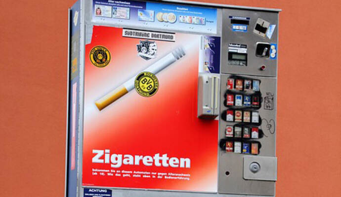 Diebe klauen kompletten Zigarettenautomat - Nachrichten aus Baden ...