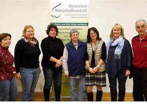 Das Vorstandsteam des jungen Vereins: Roswitha Bürkle (Beirat), Alexandra Göhricke (Beirat), Madeleine Verwaal (Vorstand), Renate Bruckner (Beirat), Sabine Neff und Manuela Wagner-Jurk (beide Vorstand), Erich Bönke (Beirat, von links). Foto: Privat