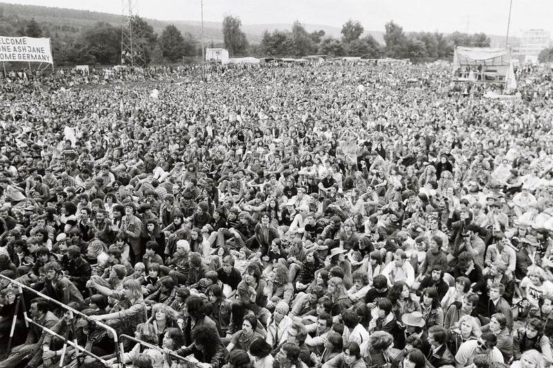 Open Air Festivals 1978, 1979 und Monsters of Rock 1987 Foto