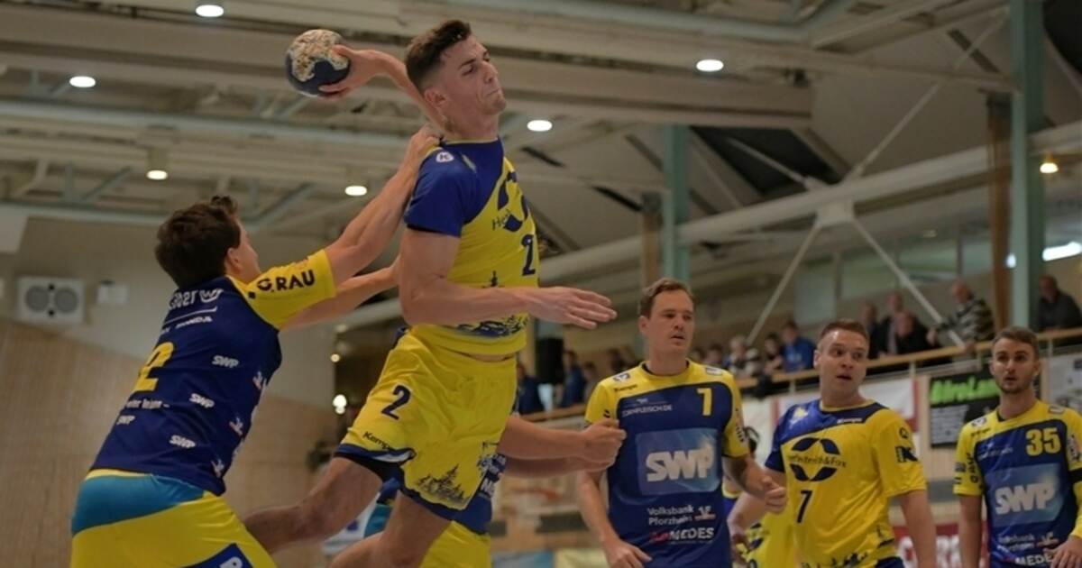 Handball Badenliga HC Neuenb rg Mit Starker Abwehrarbeit Gegen SG 