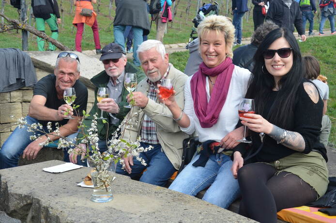 Gute Stimmung beim Mandelblütenfest in Diefenbach - Bildergalerie