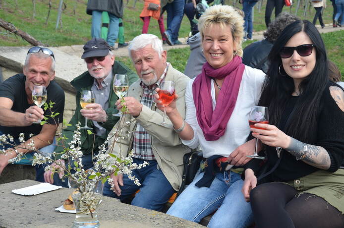Gute Stimmung beim Mandelblütenfest in Diefenbach - Bildergalerie