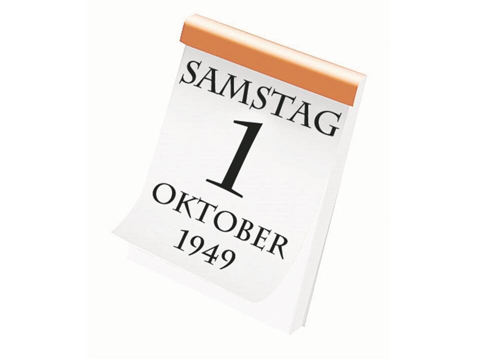 LeserAufruf Ist der 1. Oktober 1949 auch für Sie ein besonderes Datum