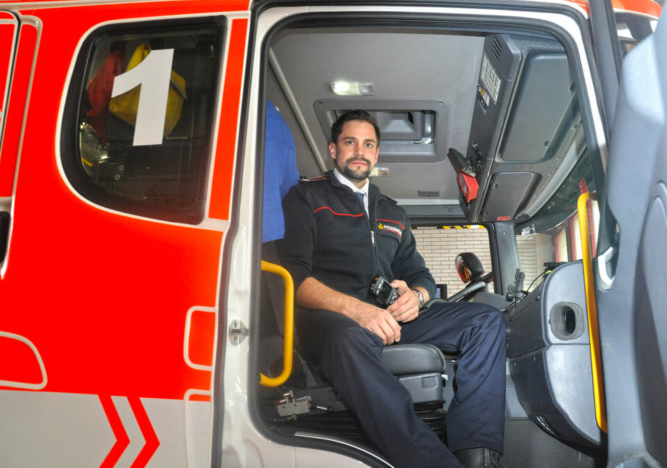 Philipp Baumann Feuerwehr