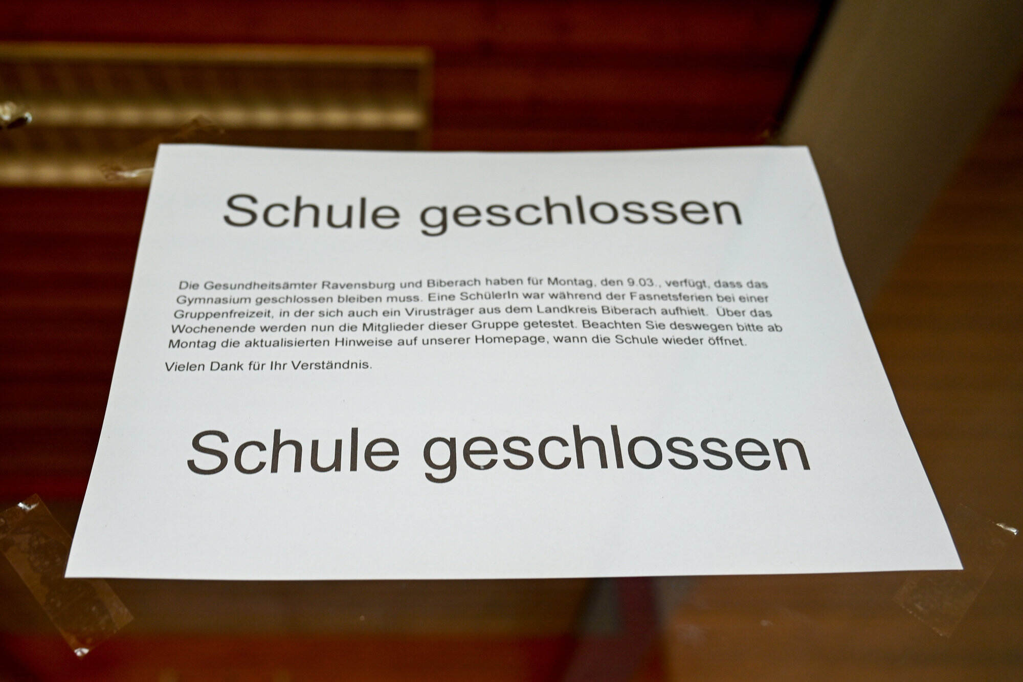 Wegen Des Coronavirus Gymnasiallehrer Fordern Schliessung Aller