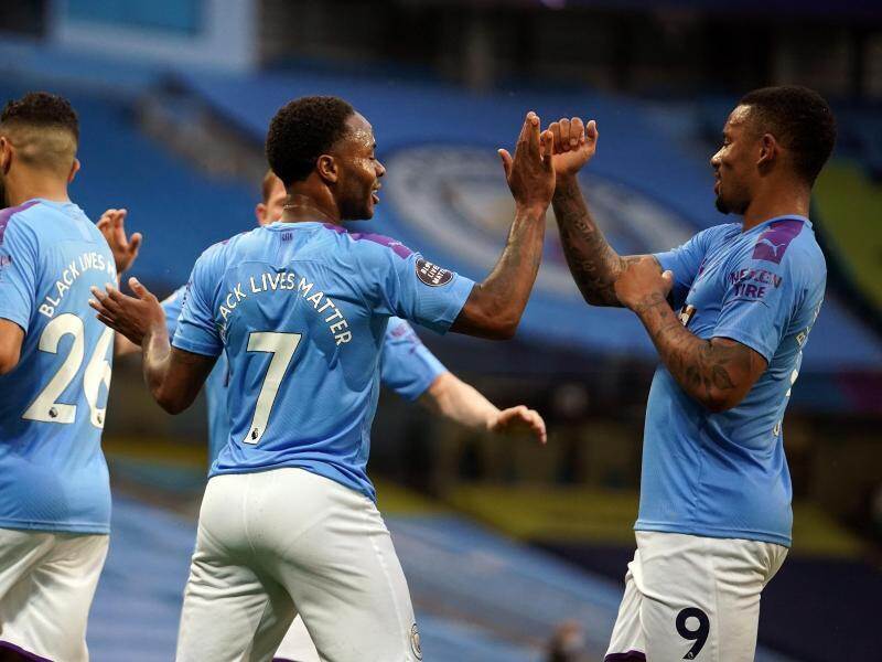 Wiederanpfiff in England: Man City schlägt Arsenal ...