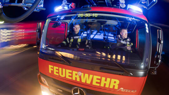 Brand Südweststadt Feuerwehr Brand Südweststadt Feuerwehr