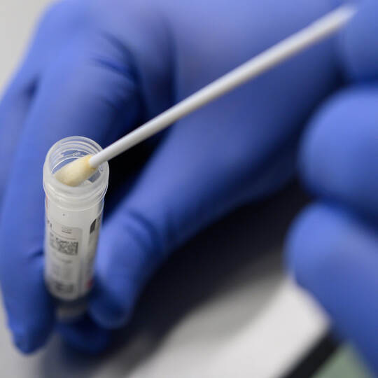 Coronavirus - Ambulanz in Stuttgart