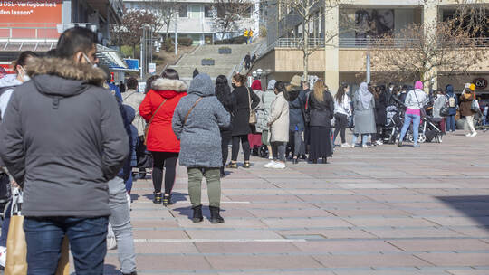 Wiedereröffnung Corona Innenstadt FuZo