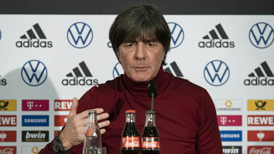 Digitales Pressegespräch mit Joachim Löw
