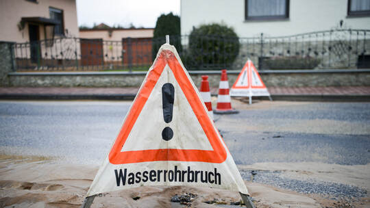 Wasserrohrbruch