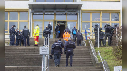 Amokalarm Bergschule Singen