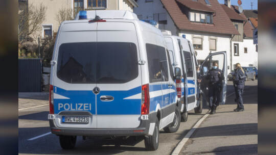 Polizeieinsatz Langenbrand