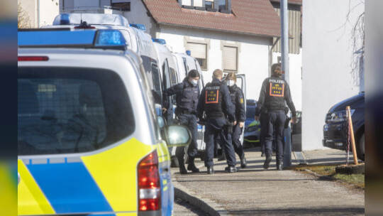Polizeieinsatz Langenbrand