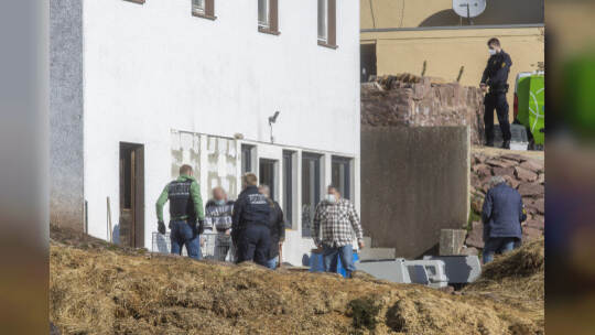 Polizeieinsatz Langenbrand