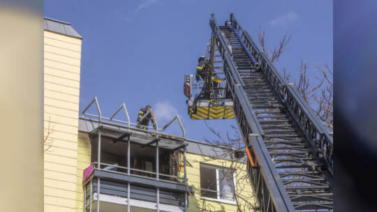 Brand Leipziger Straße