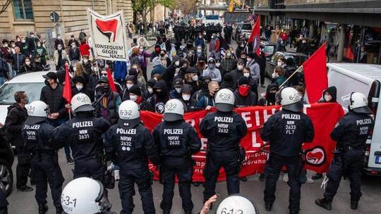 Gegendemonstranten
