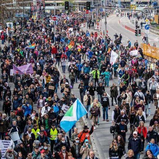 Demonstration in Stuttgart Demonstration in Stuttgart