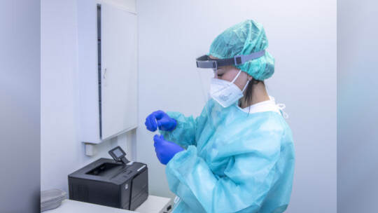 Pop-Up Testzentrum Westliche 1 Stefanie Weiser