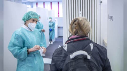 Pop-Up Testzentrum Westliche 1 Stefanie Weiser