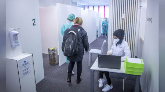 Pop-Up Testzentrum Westliche 1 Stefanie Weiser