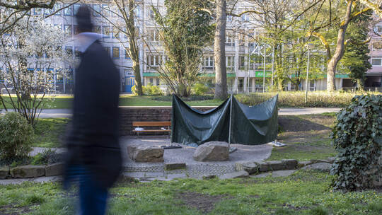 Leichenfund Benckiserpark