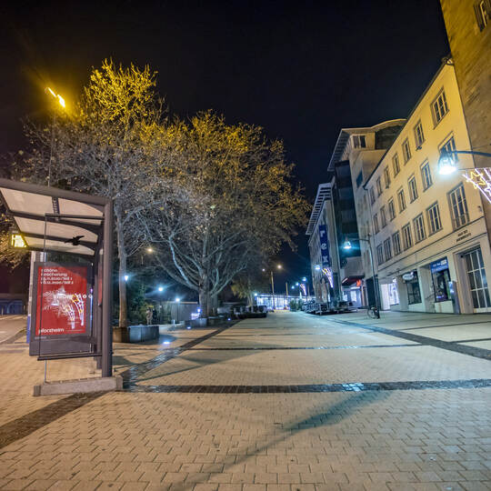 Ausgangssperre Innenstadt