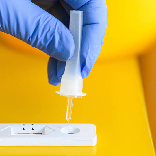 Corona-Tests am Arbeitsplatz