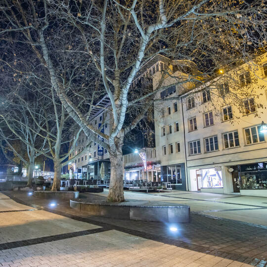 Ausgangssperre Innenstadt