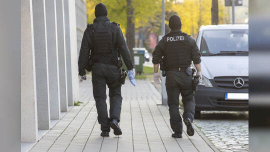 Großeinsatz Polizei Razzia