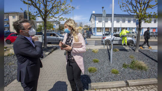 Impfaktion Supermarkt Pforzheim