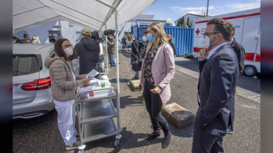 Impfaktion Supermarkt Pforzheim