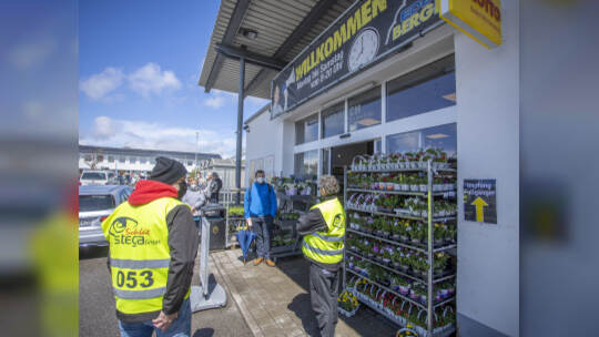 Impfaktion Supermarkt Pforzheim