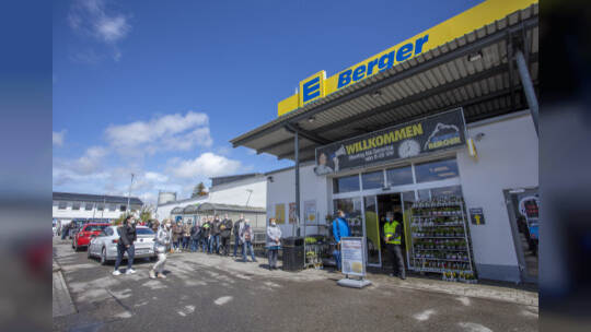 Impfaktion Supermarkt Pforzheim