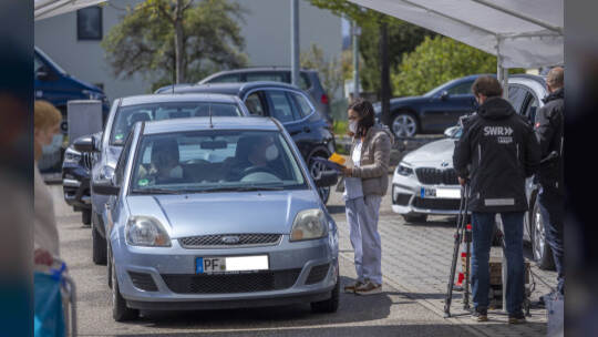 Impfaktion Supermarkt Pforzheim