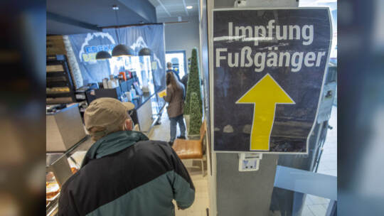 Impfaktion Supermarkt Pforzheim