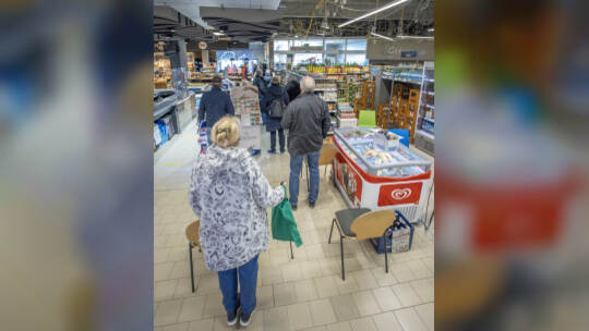 Impfaktion Supermarkt Pforzheim