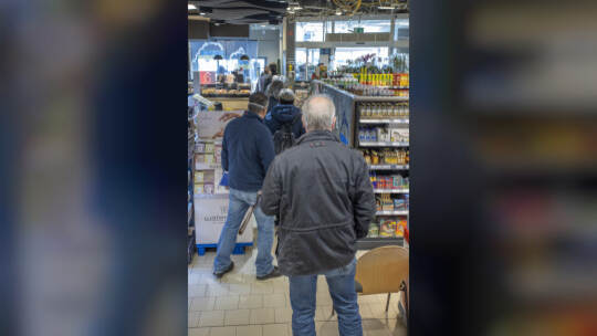 Impfaktion Supermarkt Pforzheim