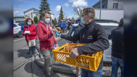 Impfaktion Supermarkt Pforzheim