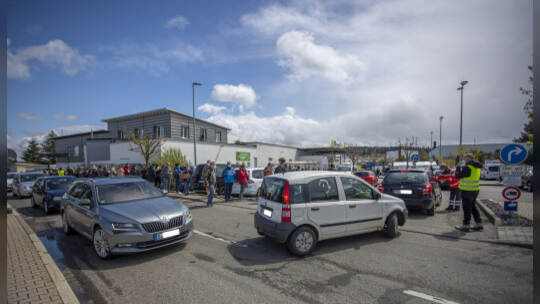 Impfaktion Supermarkt Pforzheim