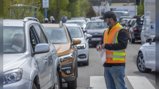Impfaktion Supermarkt Pforzheim