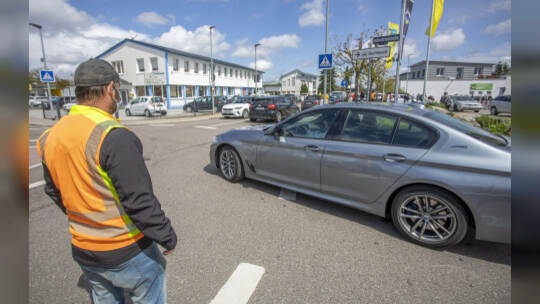 Impfaktion Supermarkt Pforzheim