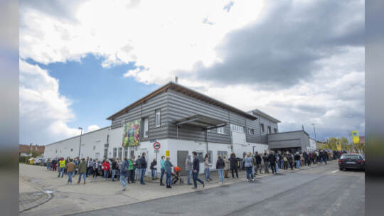 Impfaktion Supermarkt Pforzheim