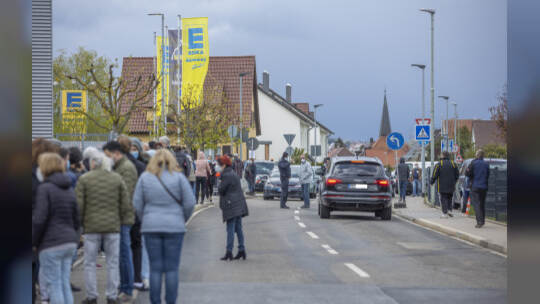 Impfaktion Supermarkt Pforzheim