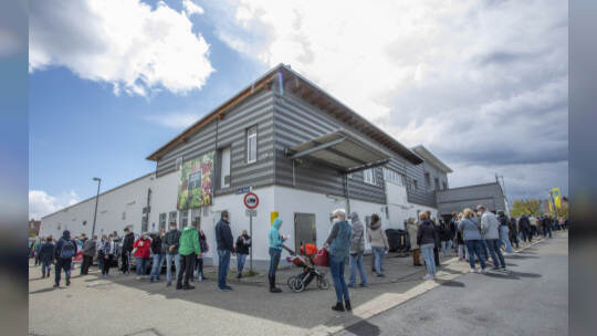 Impfaktion Supermarkt Pforzheim