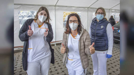 Impfaktion Supermarkt Pforzheim