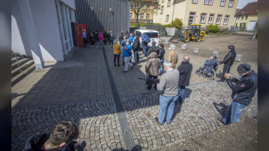 Impfaktion Supermarkt Pforzheim