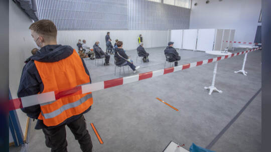 Impfaktion Supermarkt Pforzheim